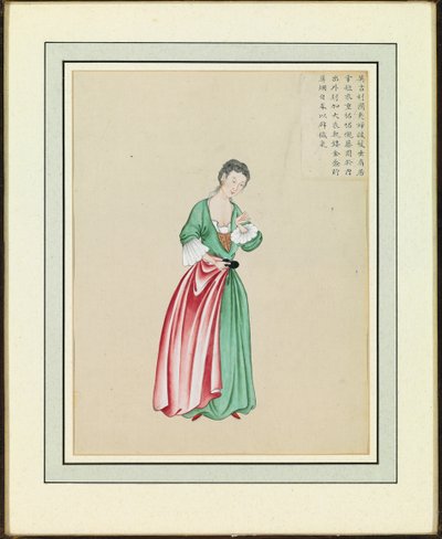 Portrét cizince, kolem roku 1765 od Guanpeng Ding