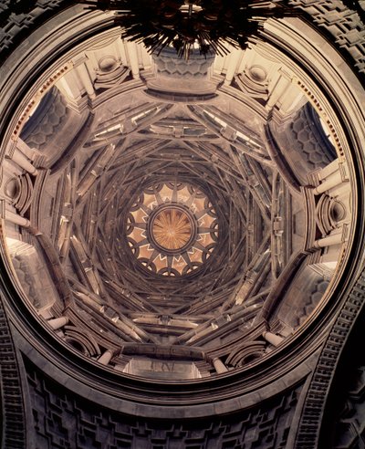 Kopule kaple Svatého plátna, 1668-94 od Guarino Guarini