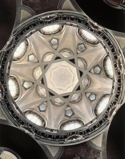 Kopule kostela San Lorenzo dei Teatini, Turín od Guarino Guarini