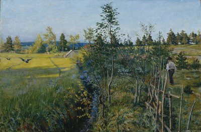 Letní den od Gudmund Stenersen
