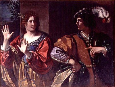 Semiramis (olej na plátně) od Guercino