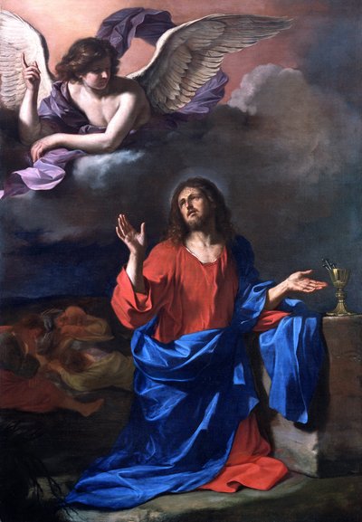Agónie v zahradě od Guercino (1591-1666)
