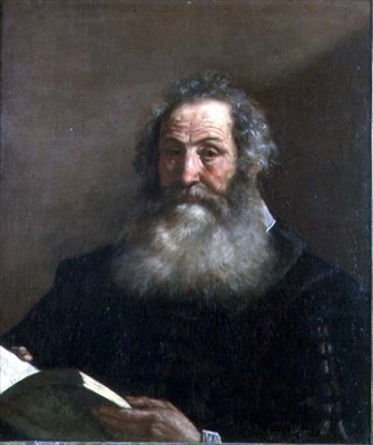 Portrét starého muže od Guercino