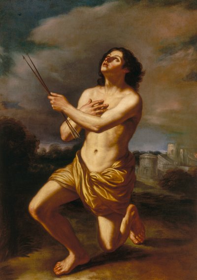 Svatý Šebestián od Guercino