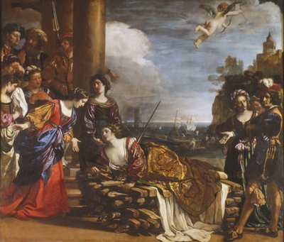 Smrt Dido od Guercino
