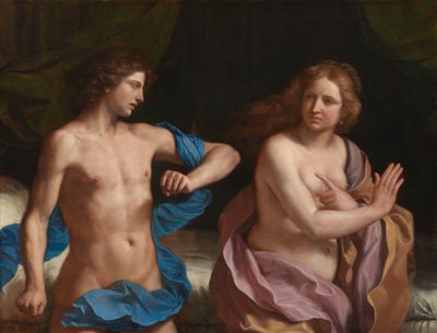 Amnón a Támar od Guercino