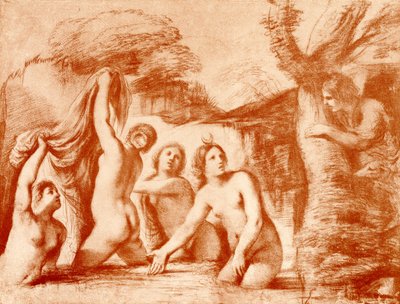 Diana a Actaeon od Guercino