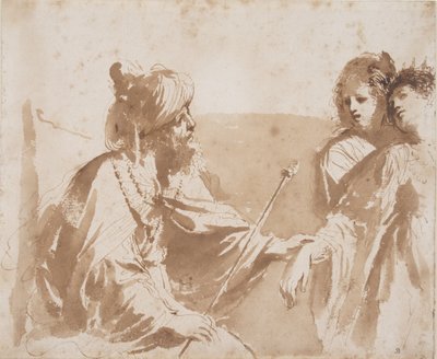 Ester před Achašveróšem od Guercino