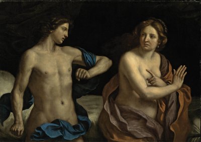 Guercino - Amnon a Támar od Guercino