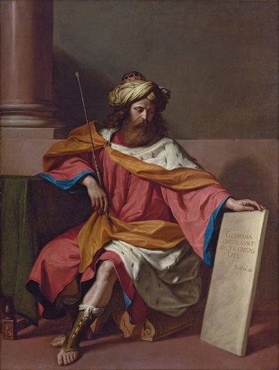 Král David od Guercino