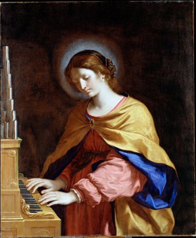 Svatá Cecílie od Guercino