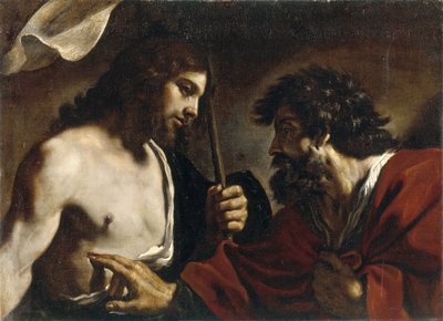 Nevěra svatého Tomáše od Guercino