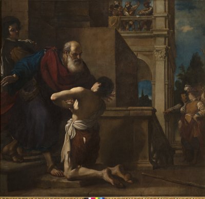 Návrat marnotratného syna, 1617 od Guercino
