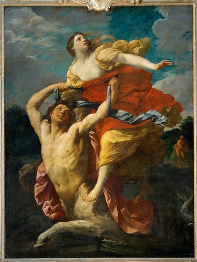 Dejanire enlevee par le centaur Nessus - Dejaneira znásilněná kentaurem Nessem ... od Guido (follower of) Reni