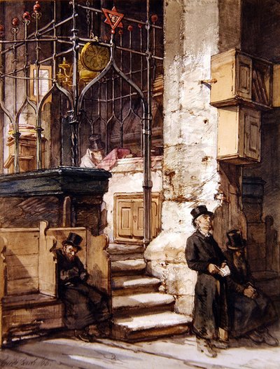 Synagoga v Praze od Guido Bach