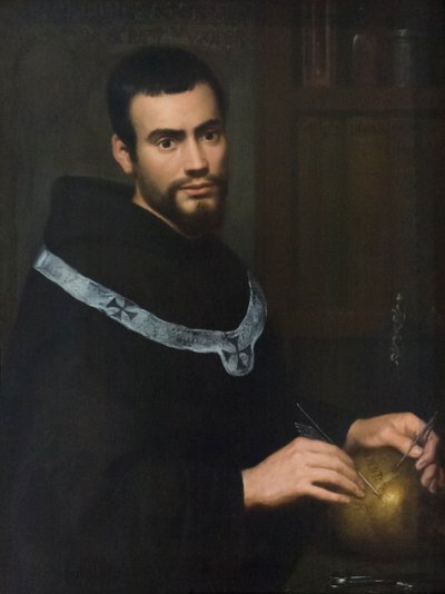 Portrét mladého mnicha (olej na plátně) od Guido Cagnacci
