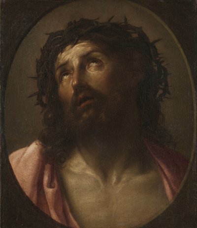 Muž smutku od Guido Reni (follower of)