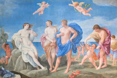 Ariadna a Bacchus (olej na plátně) od Guido Reni