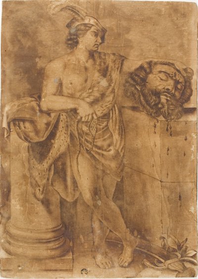 David s hlavou Goliáše od Guido Reni