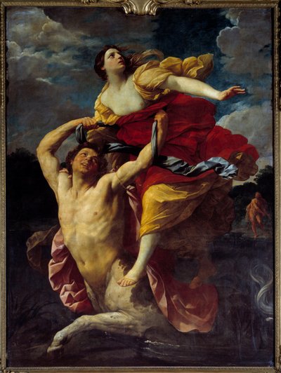Dejanire vzlétl kentaurem Nessem (Nessos) Obraz Guido Reni dit le Guide (1575-1642) 1620 Sun. 2,391,93 m od Guido Reni