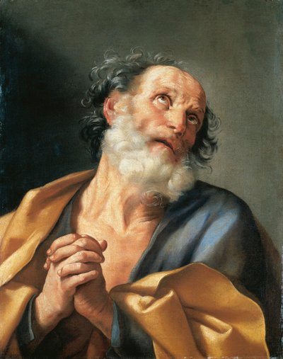 Itálie, Portrét svatého Petra pláče od Guido Reni