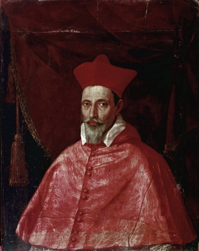 Portrét kardinála Berlinghiero Gessi (olej na plátně, cca 1641) od Guido Reni
