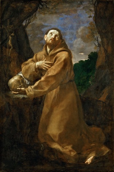 Svatý František z Assisi v extázi, c. 1615. od Guido Reni