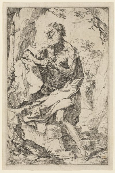 Svatý Jeroným od Guido Reni