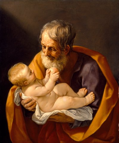 Sv. Josef a Ježíšek, 1634-40 od Guido Reni