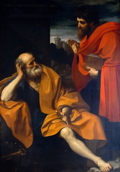 Apoštolové svatý Petr a svatý Pavel, c. 1605. od Guido Reni