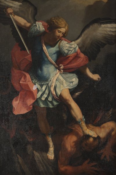 Archanděl Michael porážející Satana od Guido Reni