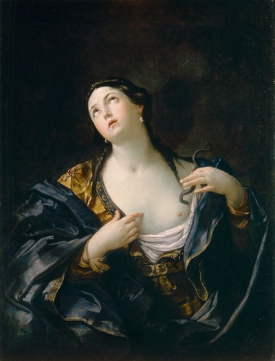 Kleopatřina smrt, asi 1625 (olej na plátně) od Guido Reni