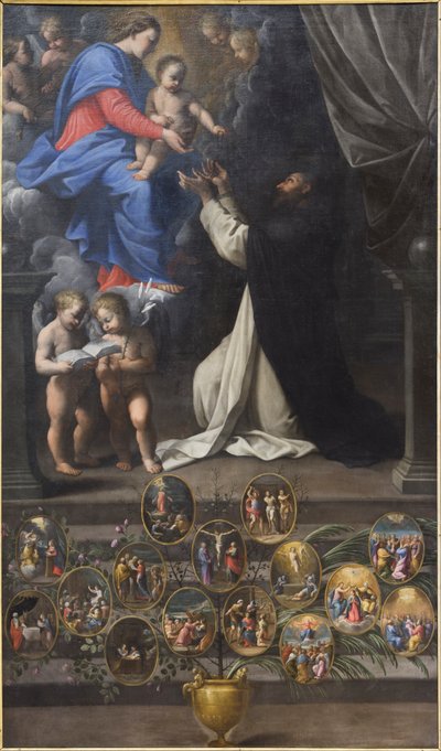 Královna růžence od Guido Reni
