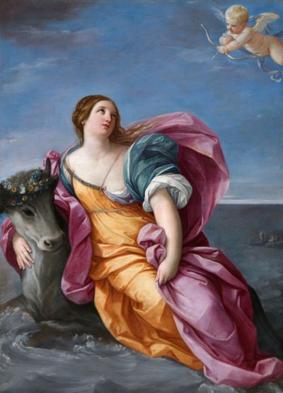 Znásilnění Evropy, 1637-1639. od Guido Reni