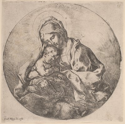 Panna a dítě od Guido Reni