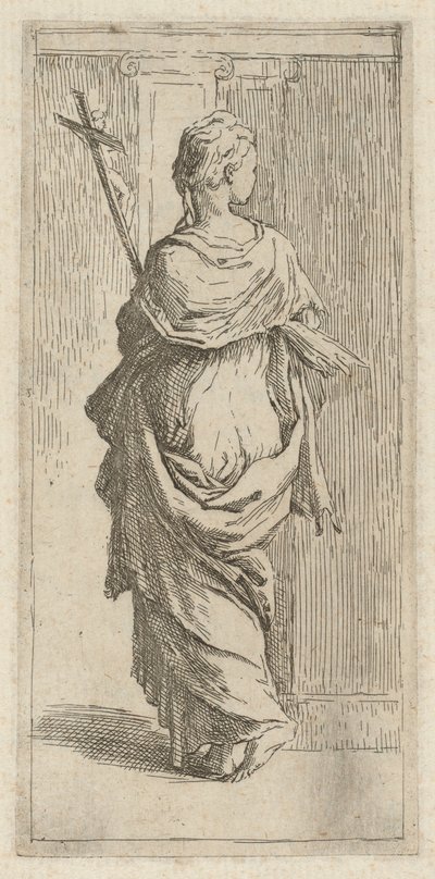 Dívka s krucifixem od Guido Reni, after Parmigianino