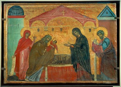 Prezentace v chrámu od Guido da Siena