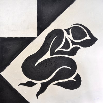 Lygia Nº2, 2015 (olej na plátně) od Guilherme Pontes