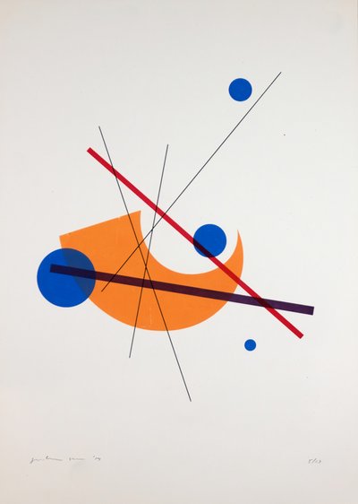 Movement Nº3, 2019 (sítotisk) od Guilherme Pontes