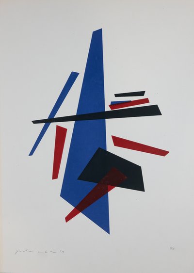 Movement Nº7, 2019 (sítotisk) od Guilherme Pontes