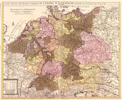 Belgie, Nizozemsko, Německo, Polsko (vojvodství: Pomořanské, Západopomořanské, Lubušské, Dolnoslezské), Česká republika (region : Olomuc, Jihomoravský, Praha, Středočeský, Jihočeský, Plze, Karlovarský, stínad Labem, Liberecký, Královéhradecký, od Guillaume Delisle