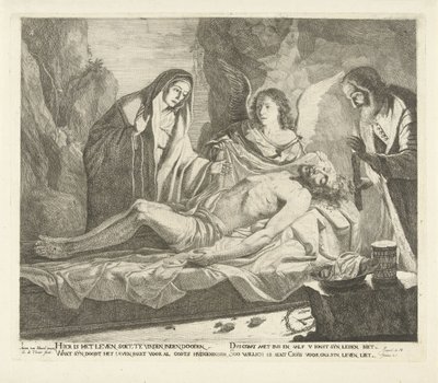 Pohřeb Krista od Guillaume Duvivier