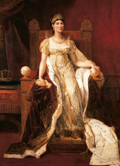 Portrét Josephine Bonaparte, Guillaume Guillon Lethiere, olej na plátně od Guillaume Lethiere