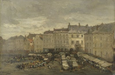 Grote Zavel (Grand Sablon), Brusel od Guillaume Vogels