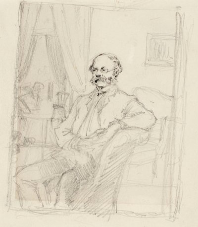 Režisér C. A. Zitting, portrétní studie od Gunnar Berndtson