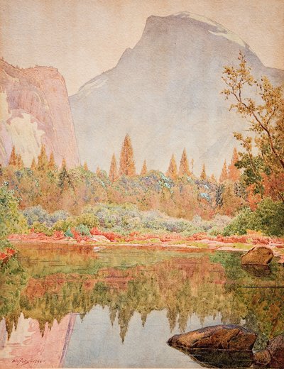 Half Dome, Yosemite od Gunnar Widforss