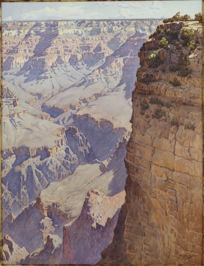 The Grand Canyon of Arizona (bez papíru na papíře) od Gunnar Widforss