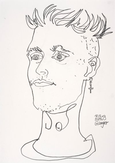 Hrdý muž od Gunter Langer