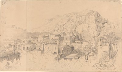 Pohled na Capri od Gustaf Wilhelm Palm