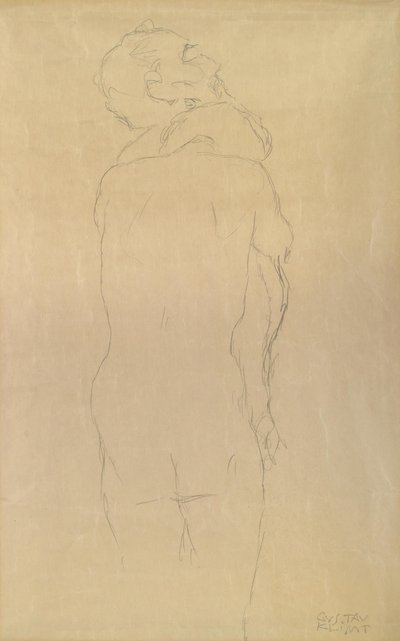 Adam a Eva studují od Gustav Klimt